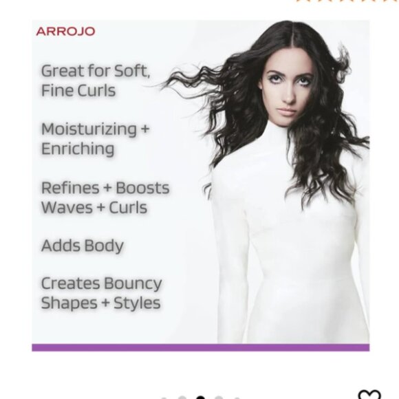 ARROJO Curl Enhancer - Curly Hair Gel for Soft, Fine Curls Brand New - Picture 3 of 5